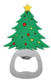 1 apribottiglie natalizio per bottiglie di vino, adesivo magnetico per frigorifero (stile 4)