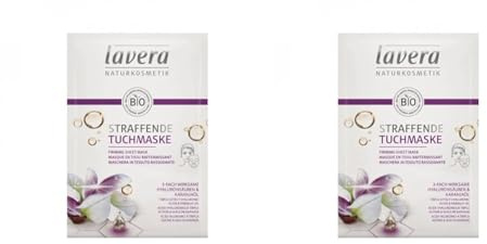 Lavera Straffende Tuchmaske, 21 ml (Packung mit 2)