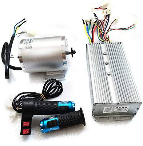 Bürstenloser Motor, 3000W 6600RPM 72V DC Gleichstrommotor Starke Leistung Elektromotor für Go-Kart Elektro E-Skateboarding Longboard