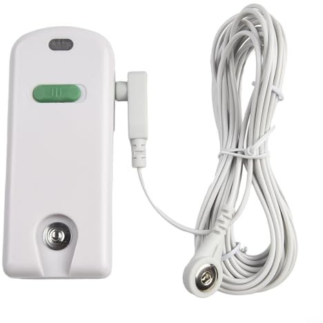 Probador de continuidad de conexión a tierra para productos a tierra, alfombrillas, almohadillas, muñequeras, mantas, funda de almohada, cable universal de 15 pies, uso para probar la eficacia de los