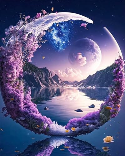 YALKIN Malen Nach Zahlen Erwachsene, Paint by Numbers Malen Nach Zahlen, DIY Schmetterling mit Pinseln und Acrylfarben Handgemalt Ölgemälde Leinwand für Home Decor, Ohne Rahmen (40x50cm)