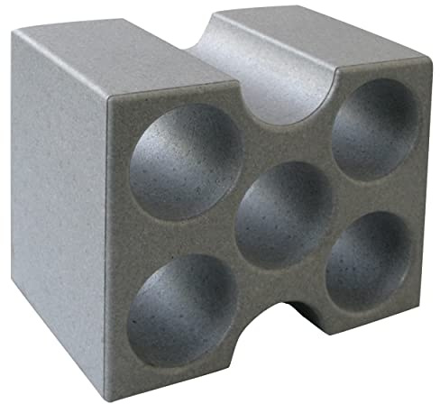 Climapor Flaschenbox Compact Flaschenregal Aufbewahrung EPS grau - 2 Stück