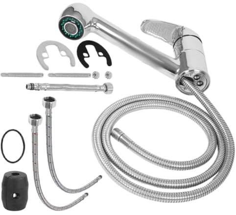 Robinet de cuisine à levier unique pour camping-car, robinet d'évier à levier unique avec arc bas pour camping-car, robinet de cuisine à levier unique avec arc bas pour camping-cars