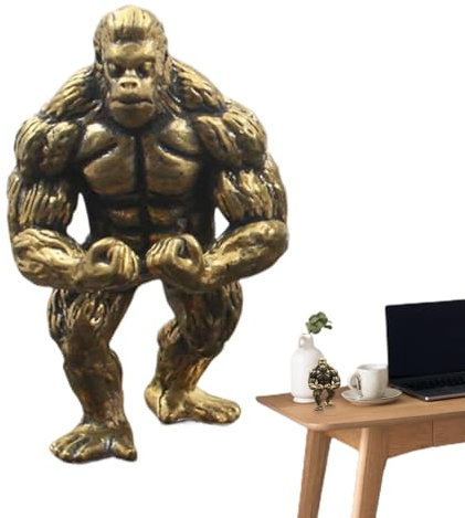 Tewzafiya Orang-Utan-Statue, Statue - Kupfer Schreibtisch - -