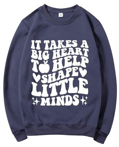 Prime Deals October 8-9 Outlet Angebote Sale Sweatshirts für Damen Elegante Oberteile Damen weiche lang Pullover Damen Herbst Vintage Drucken Stitch Geschenke Erwachsene