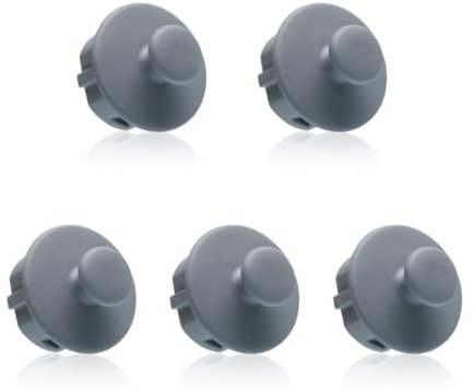 SAUBA Steckdosenschutz DODO mit Haken | 5er Pack Steckdosenabdeckung grau | Steckdosensicherung Kinder | Handtuchhalter ohne Bohren für Schutzkontaktsteckdosen| Schuko-Steckdose Typ C,F,K