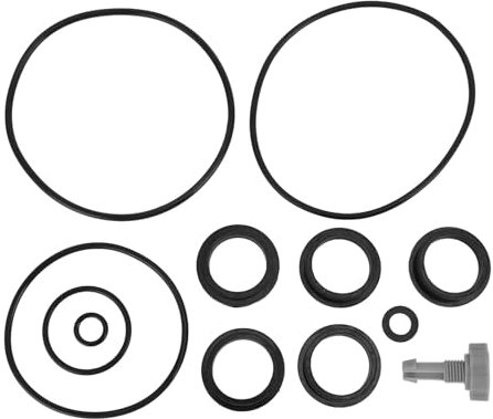 Qcwwy Sandfilter-Pumpen-Ersatz-Set, Sandfilter-Pumpe-Reparatur-Teile-Freigabe-Ventil-Dichtung-O-Dichtung Ersatz Kompatibel mit Sandfilter Pumpen