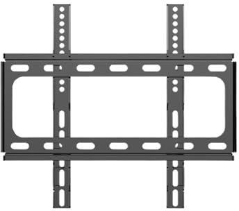 Low Profile TV Wall Mount Bracket for 26-55 Inch Flat Screen TVs & Monitors, Fixed Design, Hey Duty, Space-Sing, Easy Installation, Universal Compatibility