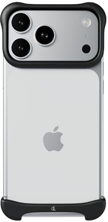 Arc Pulse iPhone 17 Pro Hülle (2025), minimalistischer Schutz mit Aluminium in Luftfahrtqualität & Elastomer-Einsätzen, stoßabsorbierend, 6,3 Zoll
