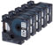 5x Oozmas kompatibel mit Dymo Etikettenband d1 9mm x 7m Weiß Beschriftungsband als Ersatz für Dymo 40913 s0720680, kompatibel mit LabelManager 160 210D 260P 280 360D 420P Beschriftungsgerät