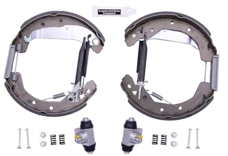 HELLA 8DB 355 005-051 Brake Shoe Set - R1295 - Brake System: Lucas - for e.g. OPEL / VAUXHALL