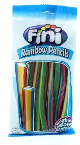 Fini Tornadoes Rainbow Pencils 180g | Spanish Candy
