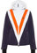 J.Lindeberg W Wrangell Jacket Blau-Orange-Weiß - Dermizax™ Sportliche modische Damen Dermizax-EV Skijacke, Größe XS - Fa