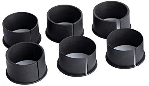 WILDGAMEPLUS® 6 IN 1 Hülsenschutzring 0,5mm / 1,0mm / 1,5mm / 2,0mm / 2,5mm / 3,0mm ABS Verstellbarer Ring Scope Adapter Kit für Pard NV007/WG760/NV007A/NV007S/Sytong HT-66 WG-6IN1EU