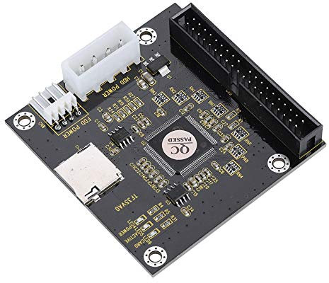 Annadue SD to IDE Adapter, SD SDHC SDXC MMC Card to IDE 40P 3.5inch 40Pin Male Adapter Card, for DOS/Linux/Windows 98SE, Me, 2000, XP and for Vista.