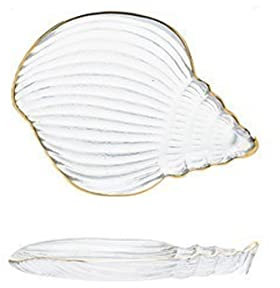 xuejuanshop Obstkörbe Transparente Lagerschale Phnom Penh Glasschale Platten Party Candy Sushi Salat Dessert Snack Schmuck Dekoration Gerichte Obstschale (Color : B)