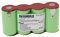 EXTENSILO Akku kompatibel mit Gardena Accu75 (8818) Heckenschere Strauchschere Rasenschere Gartenschere (3600mAh, 4,8V, NiMH)