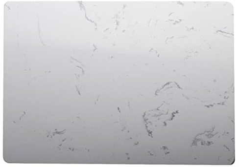 Marble Worktop Saver Chopping Boards Placemats Rectanguler White 30x25cm Glim&Glam (1pc)