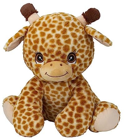 Lifestyle & More Plüschtier Teddybär Giraffe braun sitzend Höhe 33 cm kuschelig weich