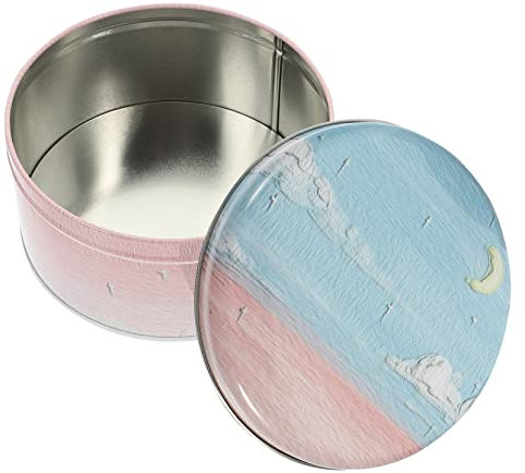 MAGICLULU Kasten Keksdose Weihnachtssüßigkeitsbehälter Loseblatt-teedose Weihnachtsdosen Für Kekse Schokoladenkuchen Dosen Zur Aufbewahrung Von Lebensmitteln Zubehör Sass Schüttgut Weißblech