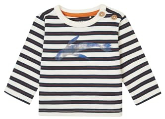 Noppies Baby-Jungen Boys Tee Ger Long Sleeve Stripe T-Shirt