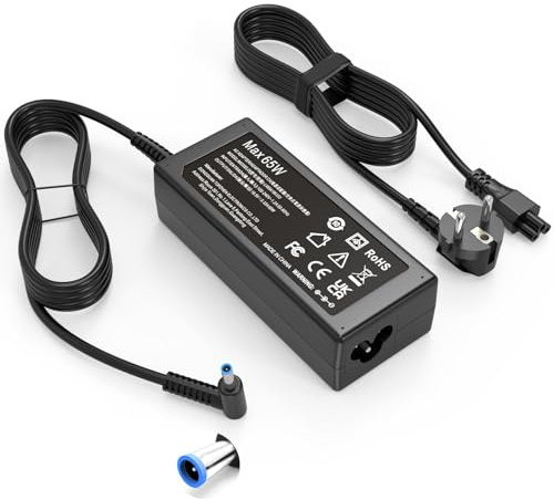 65W Laptop Ladekabel Netzteil für HP Elitebook 830 840 850 G8 655 835 640 650 645 G10 Pro x360 435 Pavilion x360 x2 11 13 15 ProBook 650 640 455 445 Envy Spectre ZBook Firefly 14 G10 Ladegerät