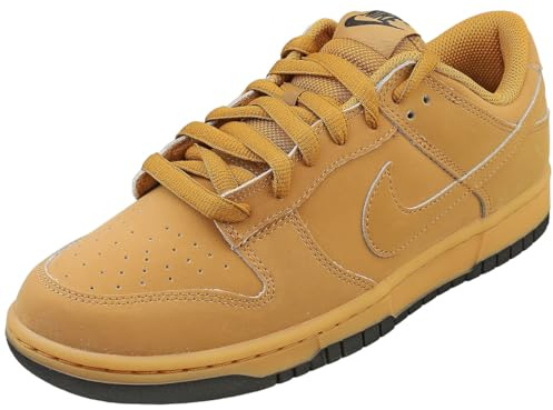 Nike HQ1932-700 Dunk Low Retro SE Men Wheat/Wheat-Gum Yellow-Black UK 10.5
