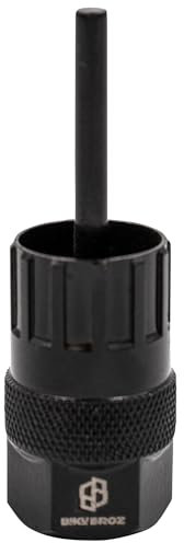 BIKE BROZ Centerlock Werkzeug geeignet als Zahnkranzabzieher und Kassettenabzieher | Centerlock Nuss Einsatz für Fahrrad Reparatur | Ritzelabzieher | 70007