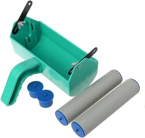 SFQEVHRZ Paint Rollers，Facade Roller， DIY Paint Roller Brush Handle Tool Office Room Wall Painting Decor Home Garden Tool Roller Paint Brush Set