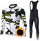 UGLY FROG 2024 Herren LangarmAnzüge Radtrikot Set Radfahren Kleidung Thermo Vlies Winddicht Langärmliges Fahrradtrikot Hose Sport & Freizeit MTB