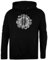 Pinitotee Pilzring Schwarzer Unisex-Pullover, Normaler Kapuzenpullover