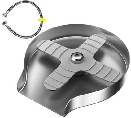 Lavadora de vidrio para fregadero, enjuague rápido, enjuague de vidrio multifuncional para fregadero de cocina, lavadora de vasos de acero inoxidable para fregadero