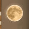 Moderne Mond-Wandleuchte, dimmbare LED-Wandleuchte, milchweiß, moderne Wandmontage, nordische Wandlampe für den Innenbereich, für Schlafzimmer, Wohnzimmer, Kinderzimmer, Bauernhaus, Büro, Durchmesser