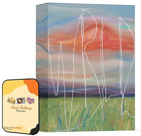 The Rose Album - WRLD B ver. (Deluxe ver.)+Pre Order Benefits+BolsVos Exclusive K-POP Giveaways Package