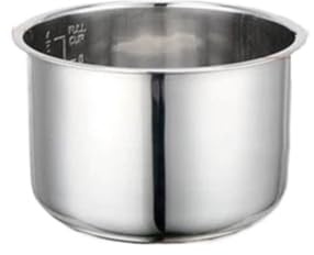 Autocuiseur 2L 3l4L 5L 6L Pot Intérieur Revêtement De Riz 304 En Acier Inoxydable Antiadhésif Ustensiles De Cuisine Accessoires De Cuisine Ustensiles(24 * 14cm)
