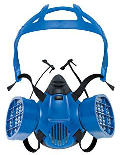 Dräger X-plore 3500 semimaschera | Taglia S | Respiratore riutilizzabile per l'uso con filtri a baionetta sostituibili