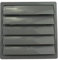 MKK Lamelle griglia di Ventilazione Mobile, Grigio, Ø 120 mm