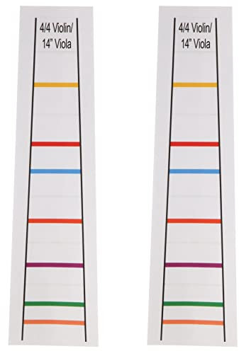 4/4 Violine Brett Aufkleber Brett Marker Geige Lernen Hinweis Diagramm Band 2 Stück