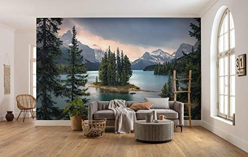 Komar Vlies Fototapete SPIRIT ISLAND | Tapete, XXL, Dekoration, Natur, Landschaft, Schlafzimmer, Wohnzimmer, Büro, Flur | Größe 450 x 280 cm (Breite x Höhe) | SHX9-081