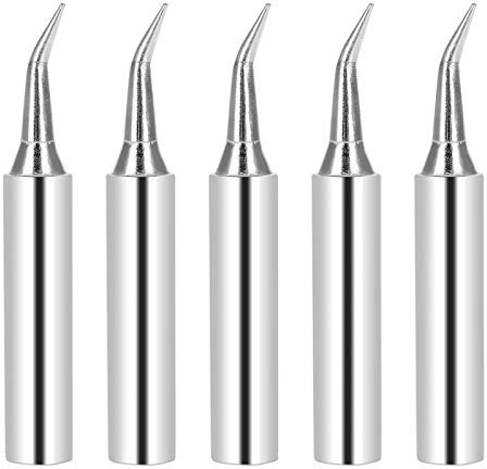 Soldering Tip, 5Pcs 900M-IS Soldering Iron Tips Solder Tip Tool Replacement for 936 Rework Station