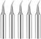 Soldering Tip, 5Pcs 900M-IS Soldering Iron Tips Solder Tip Tool Replacement for 936 Rework Station