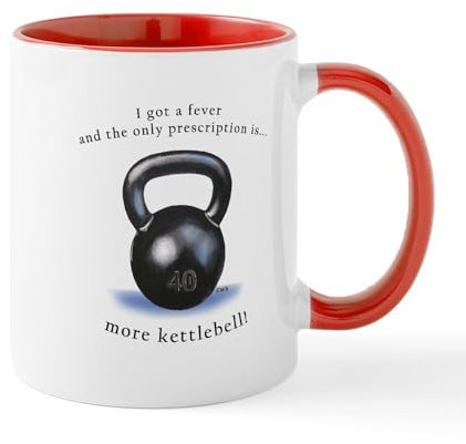 CafePress Prescription for Kettlebell Mug 11 oz (325 ml) Ceramic Coffee Mug