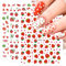 10 Sheets Summer Fruit Strawberry Nail Art Stickers Decals for Kids Self Adhesive Lemon Watermelon Design Manicure Tips Nail Decoration for Women Girls Gift