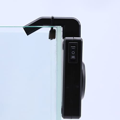 Mini AquariumKühlerlüfter,Hängender Aquarium Lüfter 2 stufige Geschwindigkeit, einstellbare Kühlung Montierter Aquarium Lüfter Kühlung Temperaturregelung Lüfterzubehör für Mini Fisch Aquarium