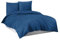 Mixibaby Bettwäsche Bettgarnitur Bettbezug Baumwolle 135x200 155x220 200x200 200x220, Größe:200 x 220 cm, Design Bettwäsche:Blau Uni