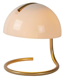 Lucide CATO - Tischlampe - Ø 23,5 cm - 1xE27 - Weiß