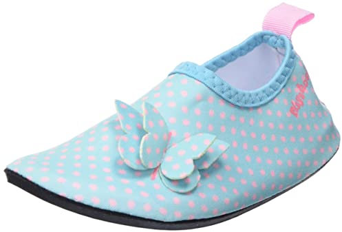 Playshoes Chaussures Pieds Nus Chaussons Mixte Enfant, Papillons, 20/21 EU