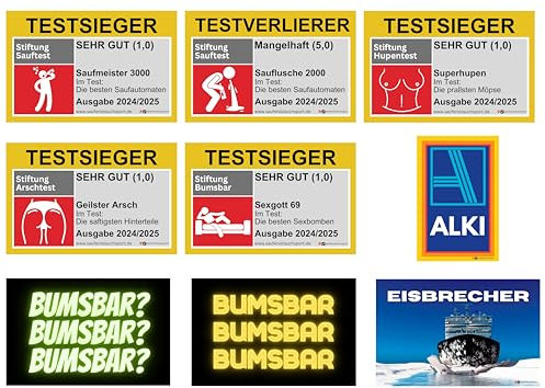 180x Malle Sticker Set/Malle Aufkleber Set/Festivalsticker/Partysticker/Saufsticker/Mallorca/Testsieger Sticker/Bumsbar/Oktoberfest/JGA/Party Set