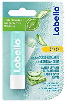 Labello Carning Peeling mit Aloe Vera und Vitamin E, 1 Stück