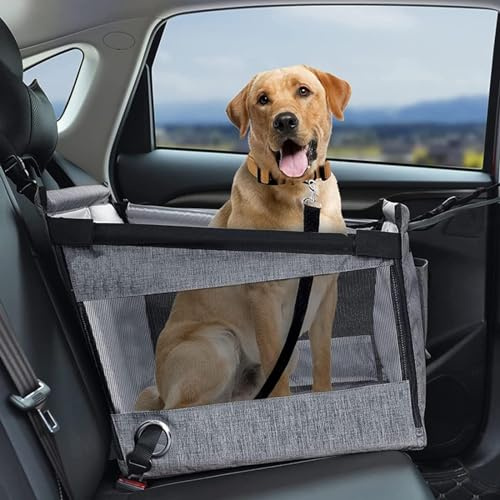 NIBHZ Car Boot Protector Dog Quilted with Side and Boot Sill Protection I Dog Blanket Car Boot Waterproof，Scratch-Resistant I Universal Boot Protection Mat for Dogs,Grey